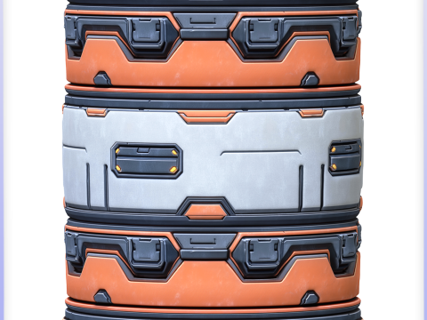 SciFi Seamless Texture CG Dokuları