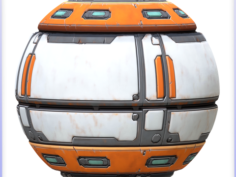 SciFi Seamless Texture Texturas CG