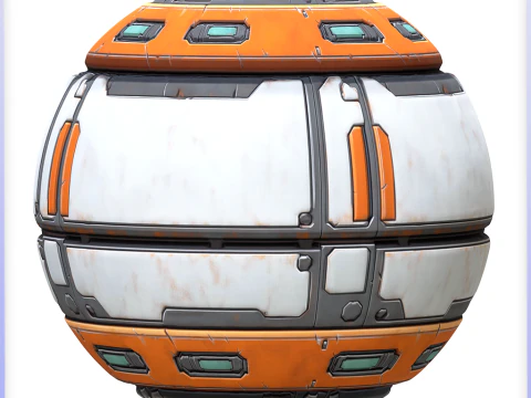 SciFi Seamless Texture CG Textures