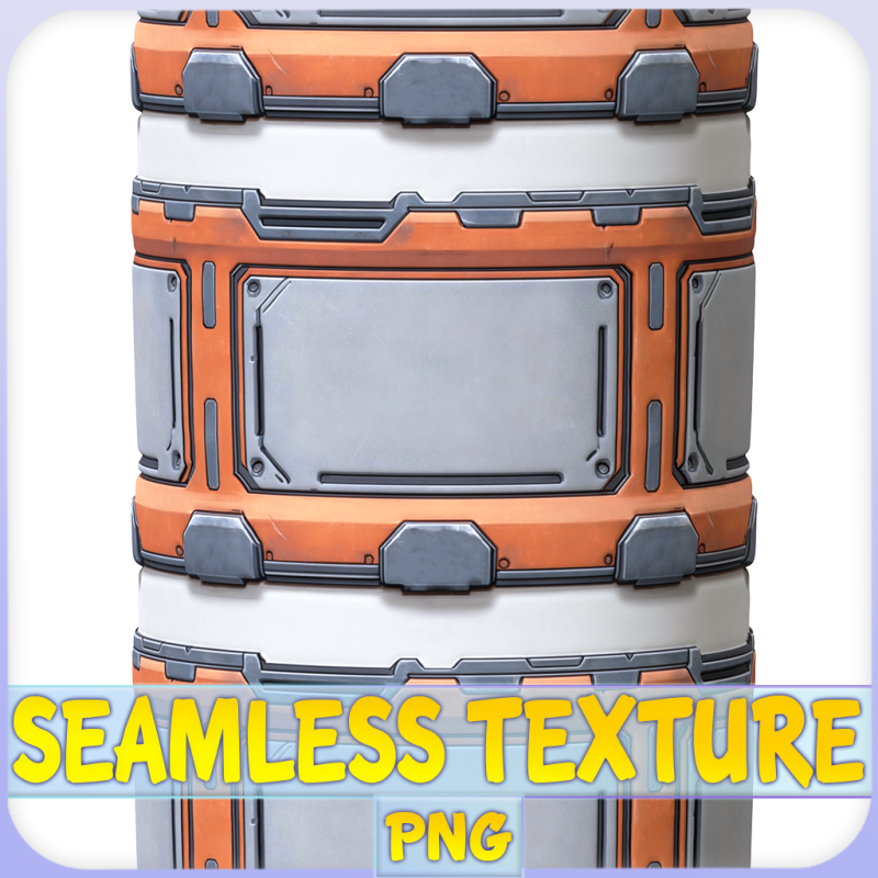 SciFi Seamless Texture Tekstur CG .c4d .max .obj .3ds .fbx .stl .blend 