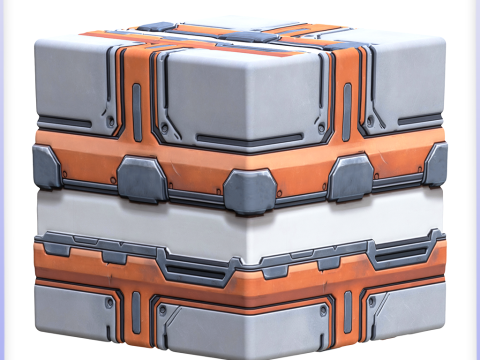 SciFi Seamless Texture Tekstur CG