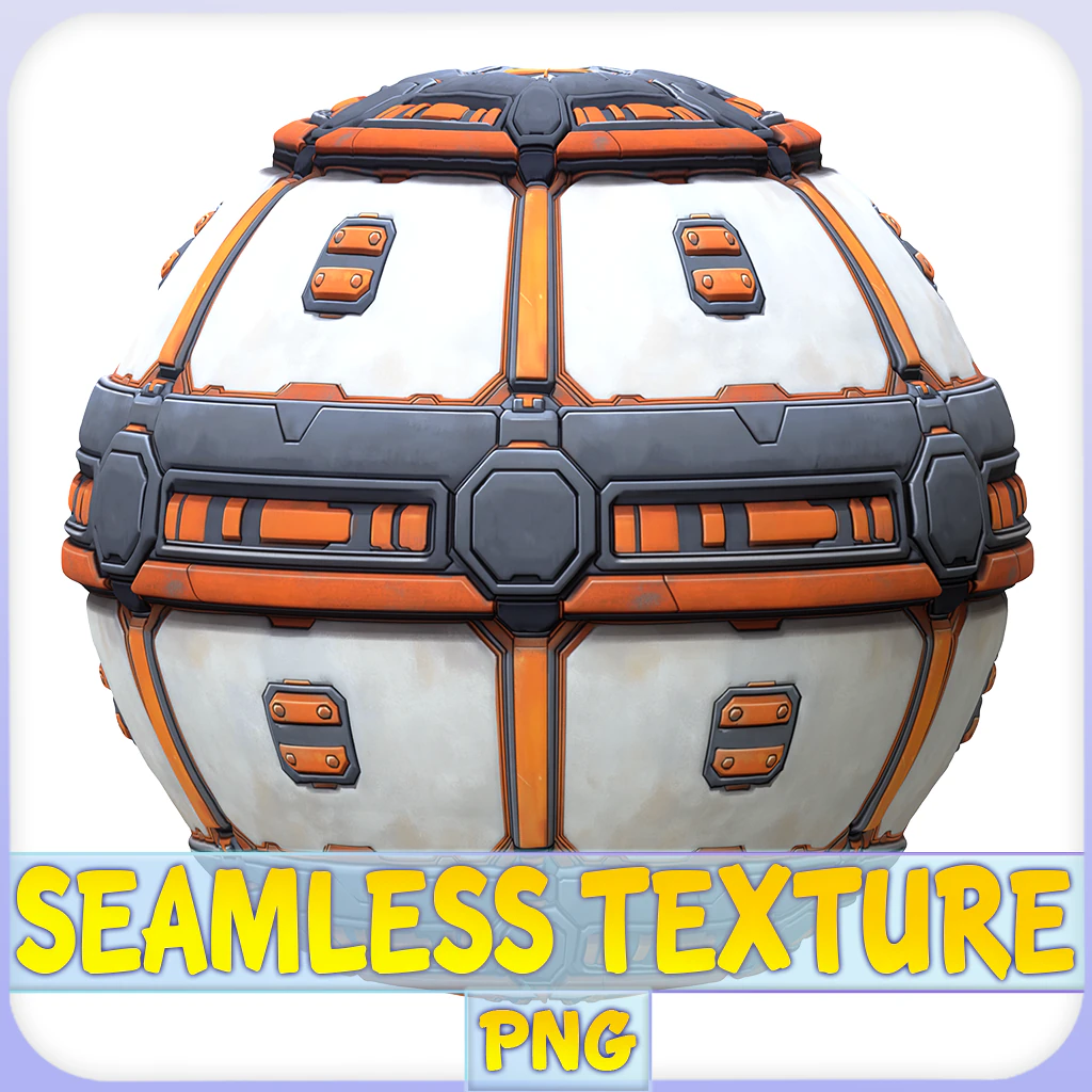 SciFi Seamless Texture CG Textures .c4d .max .obj .3ds .fbx .stl .blend