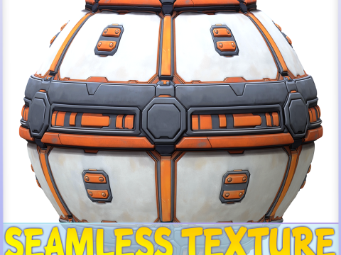 SciFi Seamless Texture Texturas CG