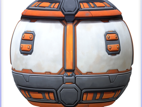 SciFi Seamless Texture CG Textures