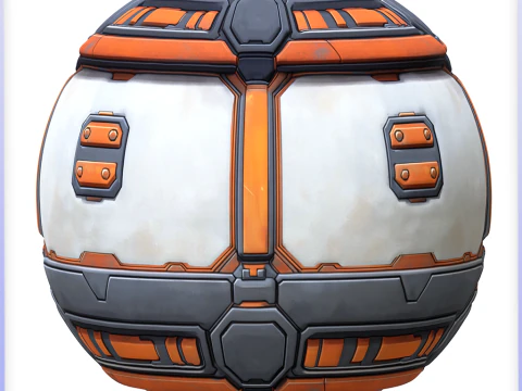 SciFi Seamless Texture CG Textures