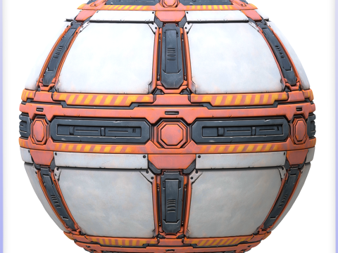 SciFi Seamless Texture CG Textures