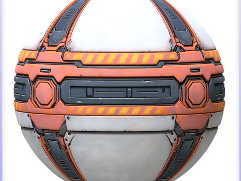 SciFi Seamless Texture CG Textures