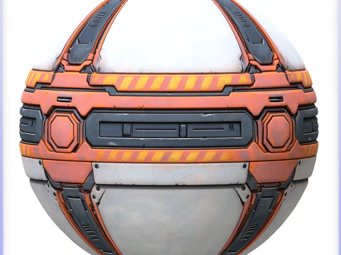 SciFi Seamless Texture CG Textures