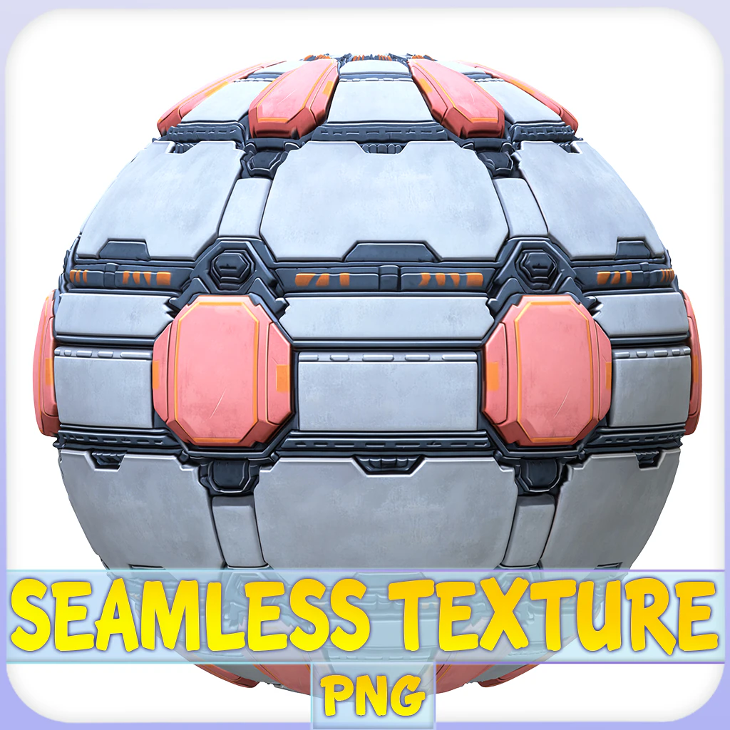 SciFi Seamless Texture CG Textures .c4d .max .obj .3ds .fbx .stl .blend 