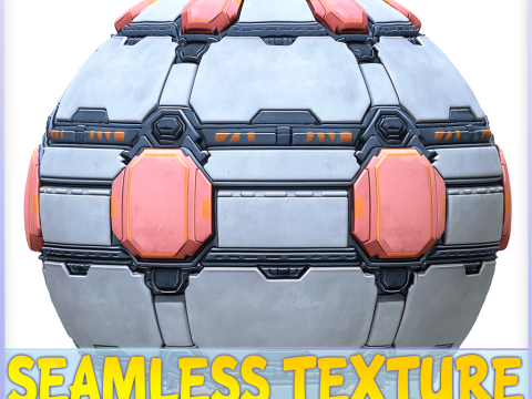 SciFi Seamless Texture CG テクスチャ