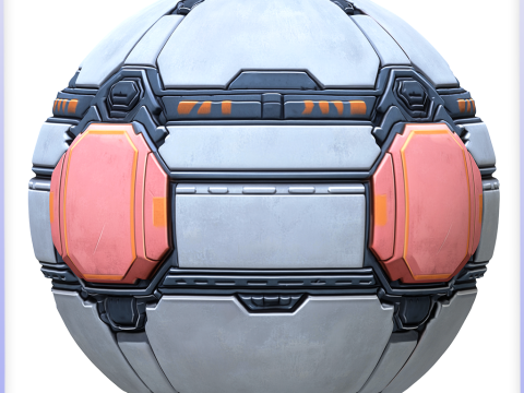 SciFi Seamless Texture Tekstur CG