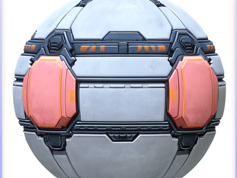 SciFi Seamless Texture CG Textures
