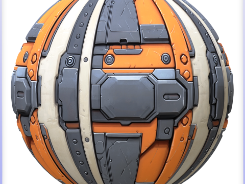 SciFi Seamless Texture CG Textures