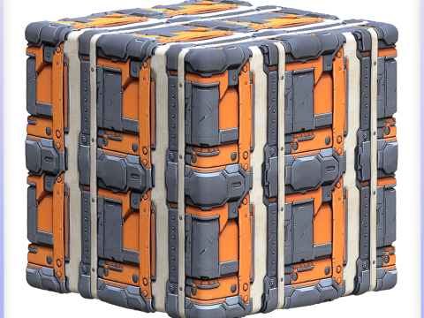 SciFi Seamless Texture CG Textures