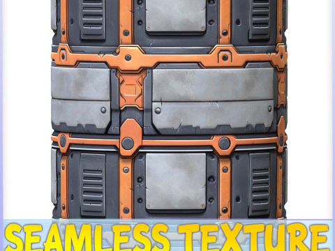 SciFi Seamless Texture CG Texturen