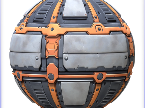 SciFi Seamless Texture CG Texturen
