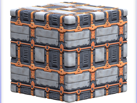 SciFi Seamless Texture CG Texturen