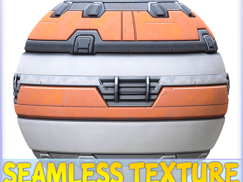 SciFi Seamless Texture CG 纹理