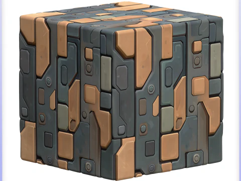 SciFi Seamless Texture CG Textures