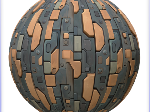 SciFi Seamless Texture CG Texturen