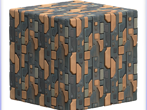 SciFi Seamless Texture CG Texturen
