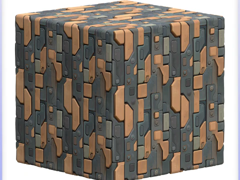 SciFi Seamless Texture CG Textures