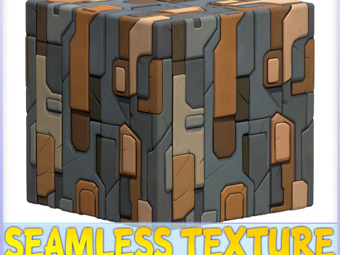 SciFi सीमलेस बनावट CG टेक्स्चर्स