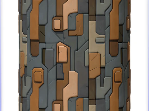 SciFi Seamless Texture CG Textures