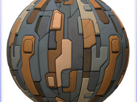 SciFi Seamless Texture CG Textures