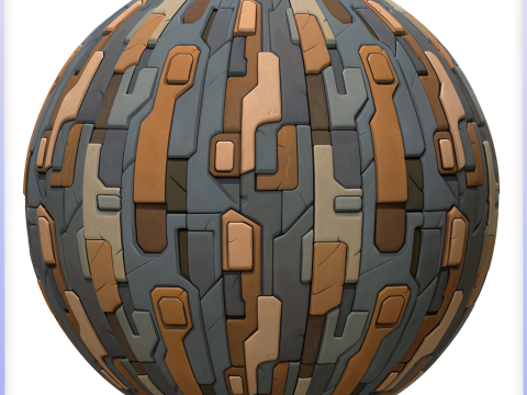 SciFi Seamless Texture CG 텍스쳐