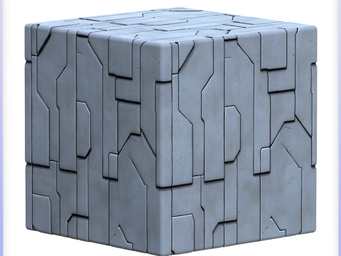 SciFi Seamless Texture CG テクスチャ