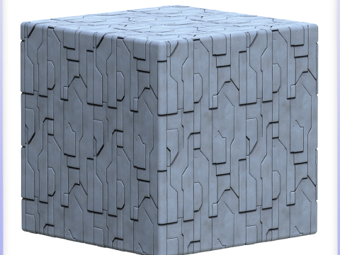 SciFi Seamless Texture CG テクスチャ