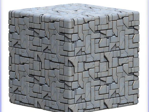 SciFi Seamless Texture CG Textures