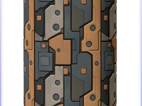 SciFi Seamless Texture CG 텍스쳐