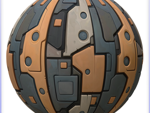 SciFi Seamless Texture CG 텍스쳐