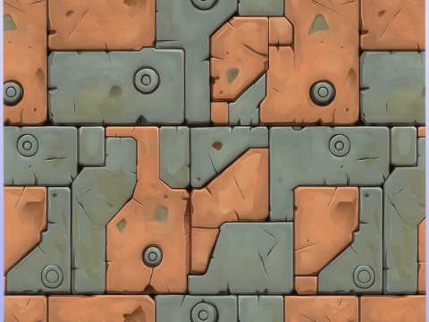 SciFi Seamless Texture Texturas CG