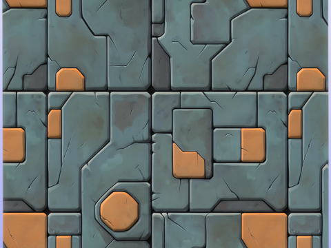 SciFi Seamless Texture CG Textures