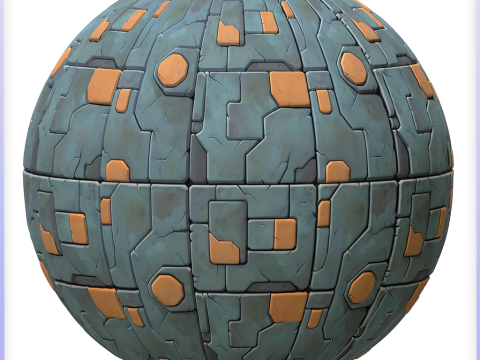 SciFi Seamless Texture CG Textures