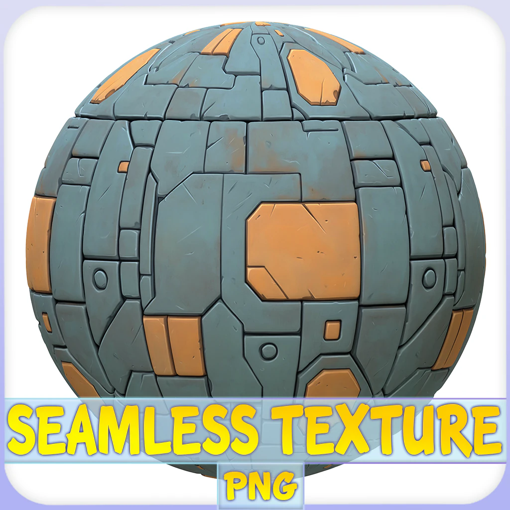 SciFi Seamless Texture CG Textures .c4d .max .obj .3ds .fbx .stl .blend 