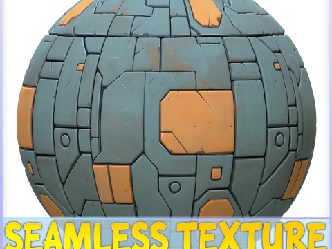 SciFi सीमलेस बनावट CG टेक्स्चर्स