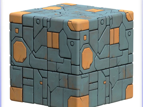 SciFi Seamless Texture CG Textures