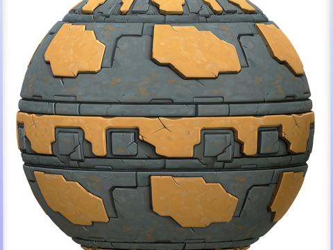 SciFi Seamless Texture CG テクスチャ