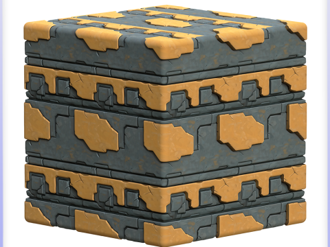 SciFi Seamless Texture CG テクスチャ