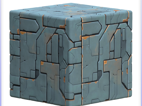 SciFi Seamless Texture CG Tekstury