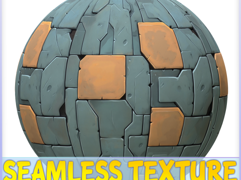 SciFi Seamless Texture CG Tekstury