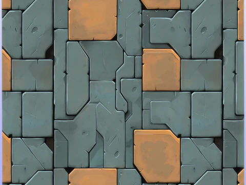 SciFi Seamless Texture CG Textures