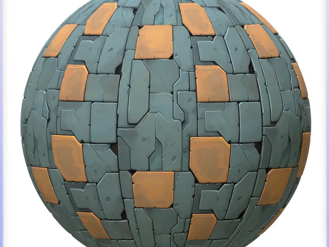 SciFi Seamless Texture CG Textures