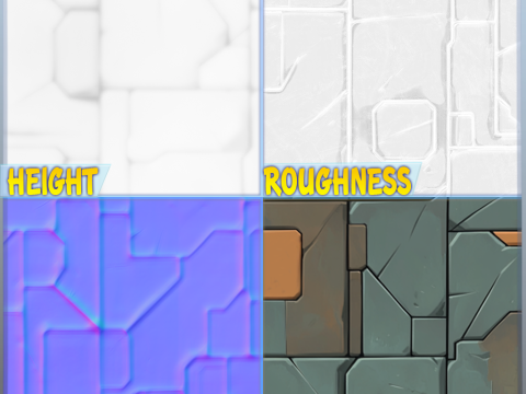 SciFi Seamless Texture Texturas CG