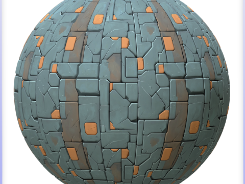 SciFi Seamless Texture Texturas CG