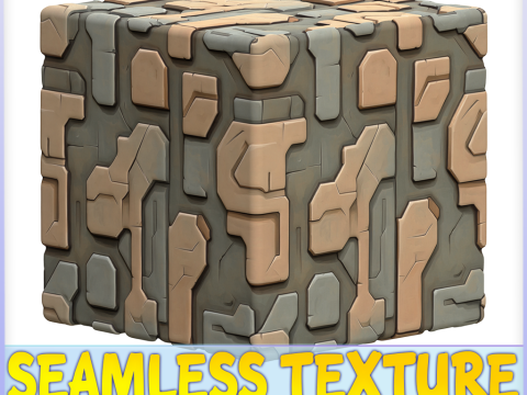 SciFi Seamless Texture CG 텍스쳐